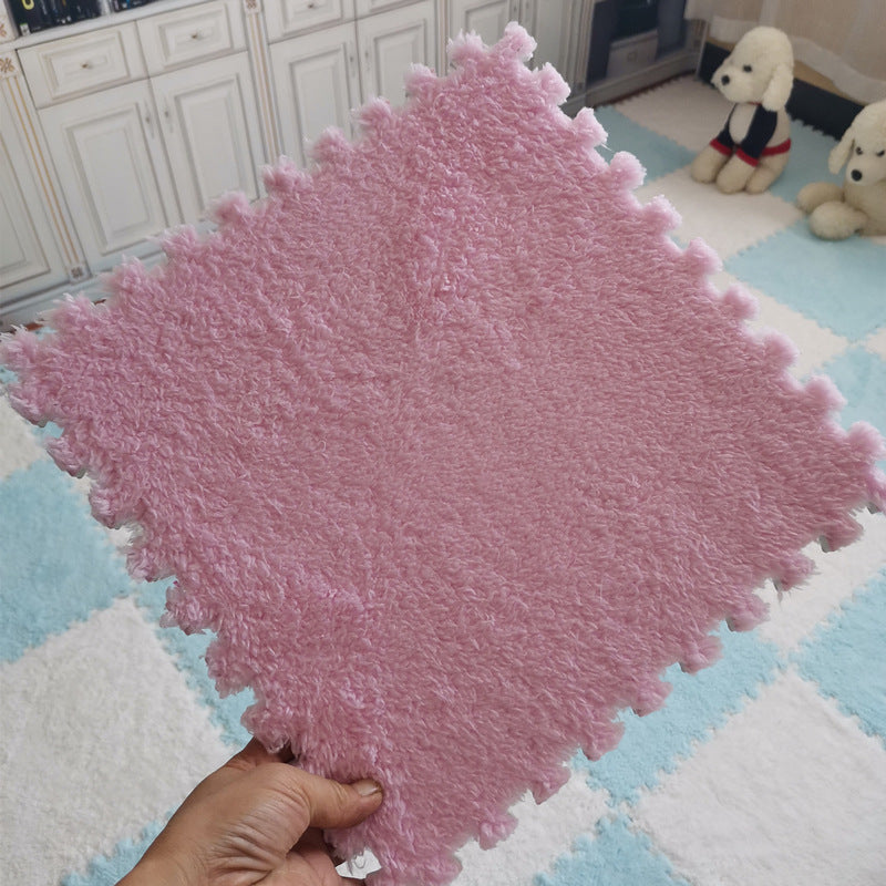 Baby Crawling Mat Large Size Odorless Foam Floor Mat Dormitory Bedroom Interlocking Floor Mat Children's Crawling Mat Plush Carpet