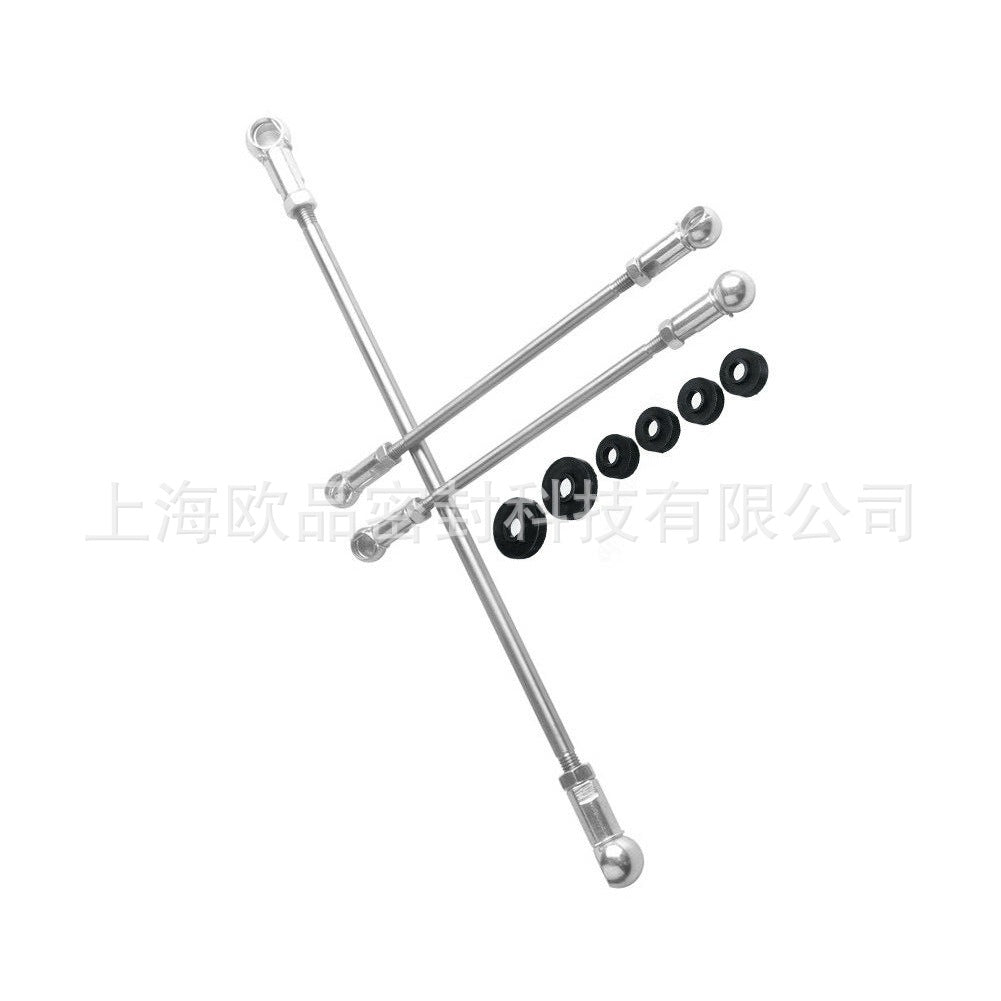 Stainless Windshield Wiper Motor Kit Street Hot RodE1 245052
