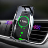 10W S5 Qi Wireless Car Charger – Fast Charging Phone Mount for All Qi-Enabled Devices
