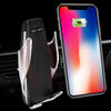 10W S5 Qi Wireless Car Charger – Fast Charging Phone Mount for All Qi-Enabled Devices