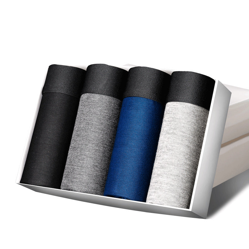 Four-Pack Gift Box Men's Wholesale Underwear Men's Boxer Briefs Breathable Youth Triangle Underwear Men's Underwear Wholesale http://detail.1688.com/offer/615341246204.html