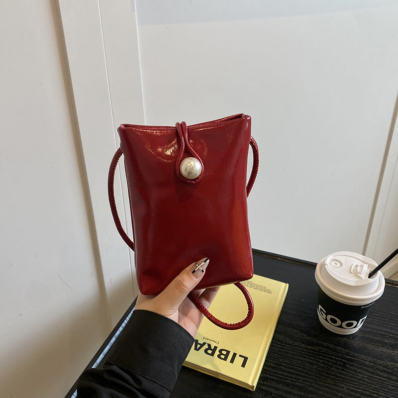 New Chinese Style Mini Handbag for Women2024New high-end versatile coin purse casual single shoulder crossbody phone bag
