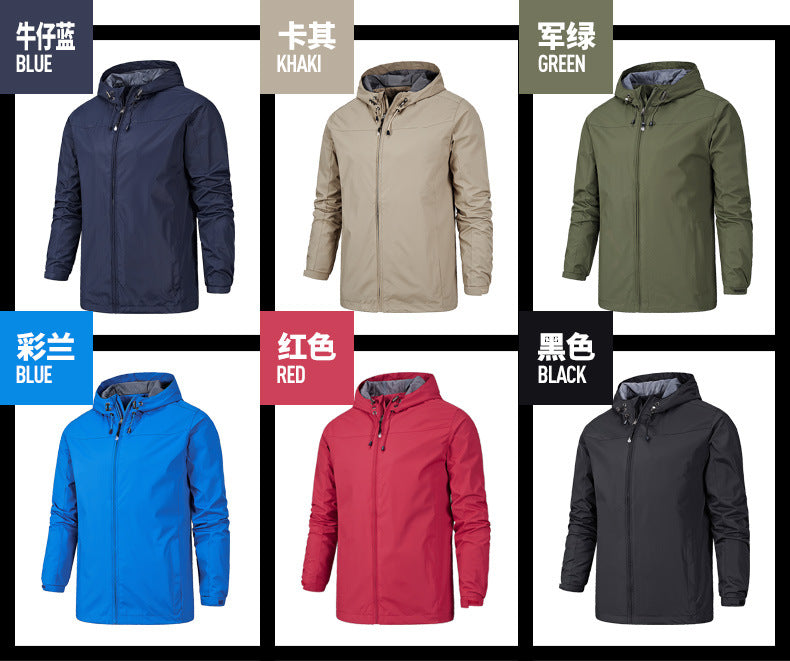 Waterproof All Season Men Thin Spring Jacket Women