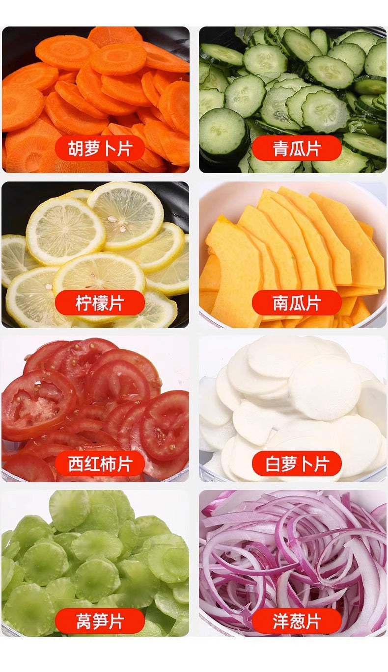 Vegetable slicer 3-in-1 function 220/110V  Preferred in RRU