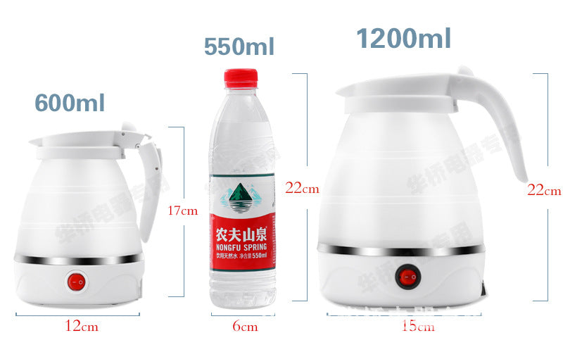 Travel Folding Kettle Silicone Electric Kettle Portable Kettle Mini Small Household Kettle Gift