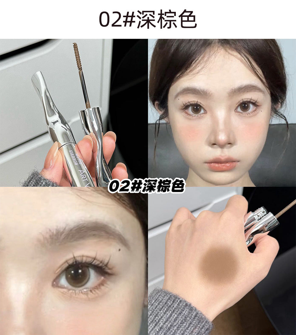 Art Value Light Mist Long-lasting Eyebrow Dye Korean Style Light Brown Matte Eyebrow Cream for a Natural Look with Distinct Hair Lines829