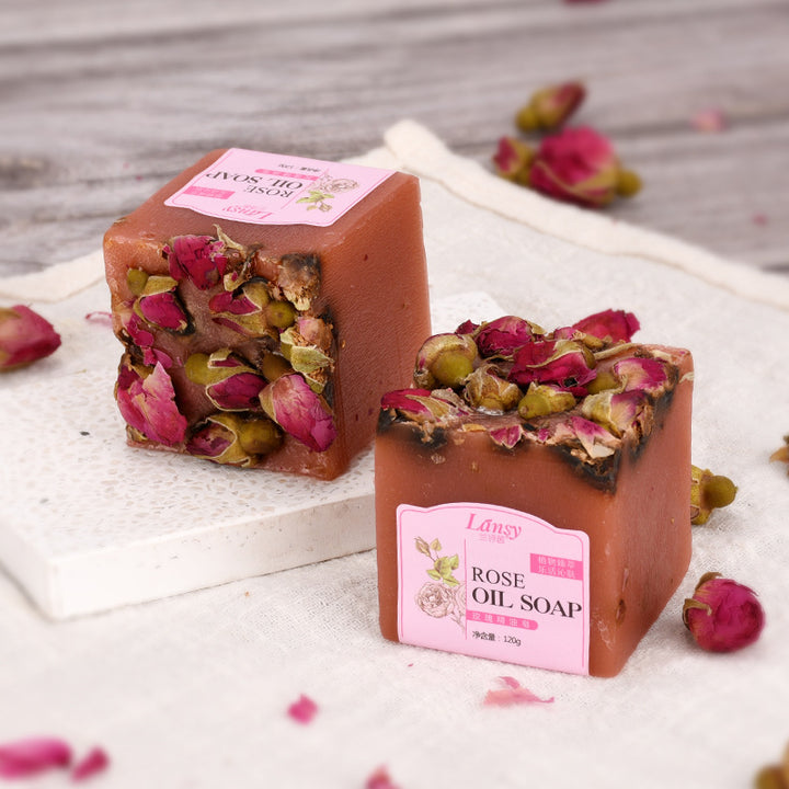Rose Face Cleanser Body Wash Makeup Remover Exfoliating Hydrating Moisturizing Deep Cleanse