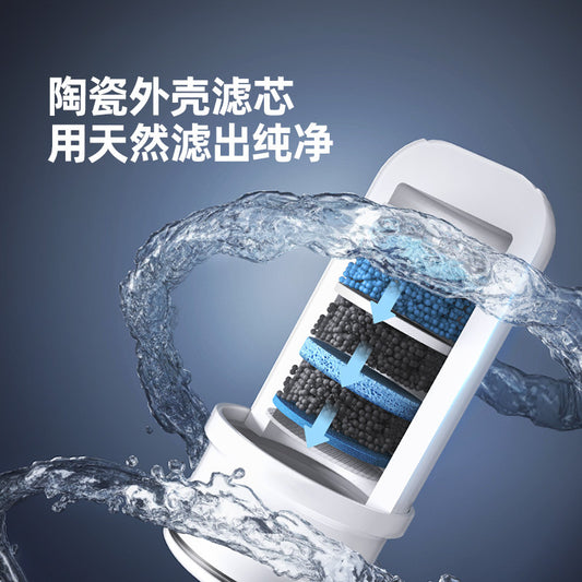 Cross-Border Household Water Purifier Faucet Kitchen Silent Ceramic Water Purifier Water Purification Pre-Wholesale