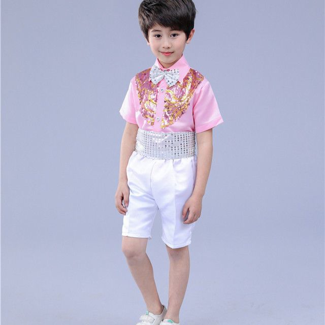 Children's Performance Costume Puffy Skirt for Girls New Sequin Tulle Skirt Kindergarten Dance Princess Dress Performance Costume for Girls
