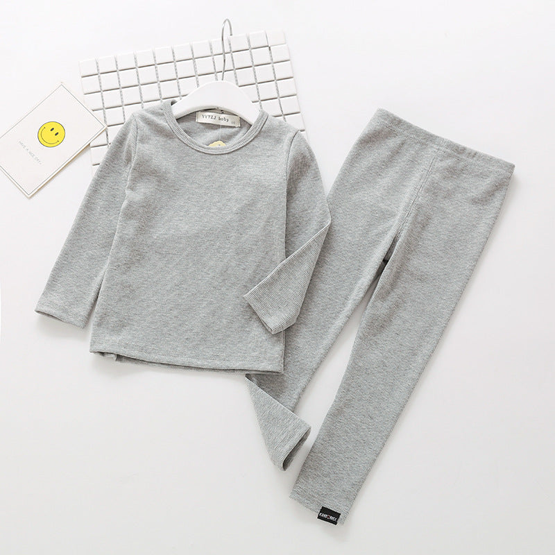 Baby Kids Pajamas Sets Cotton Boys Sleepwear Suit Autumn Gir