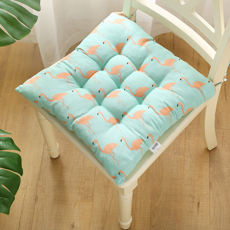 Student Seat Cushion Office Seat Cushion Home Cotton Linen