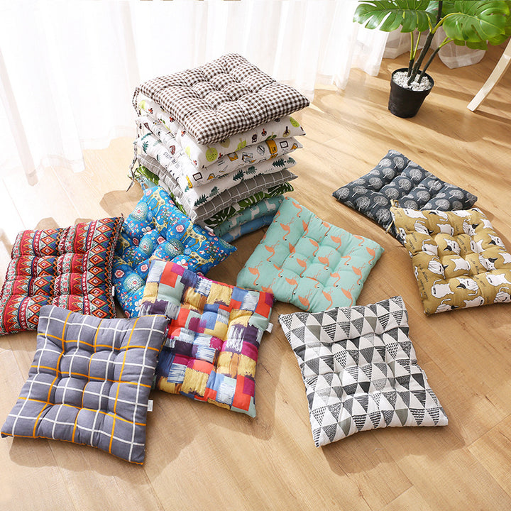 Student Seat Cushion Office Seat Cushion Home Cotton Linen