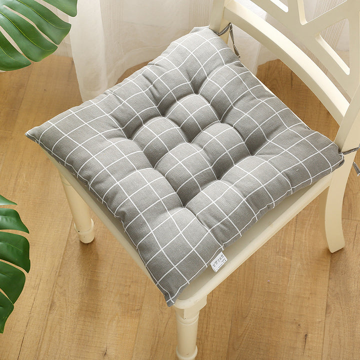 Student Seat Cushion Office Seat Cushion Home Cotton Linen