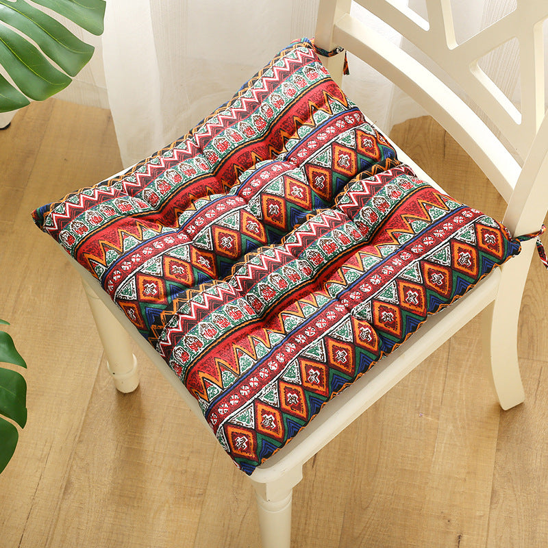 Student Seat Cushion Office Seat Cushion Home Cotton Linen