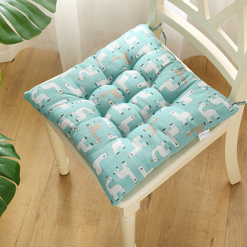 Student Seat Cushion Office Seat Cushion Home Cotton Linen