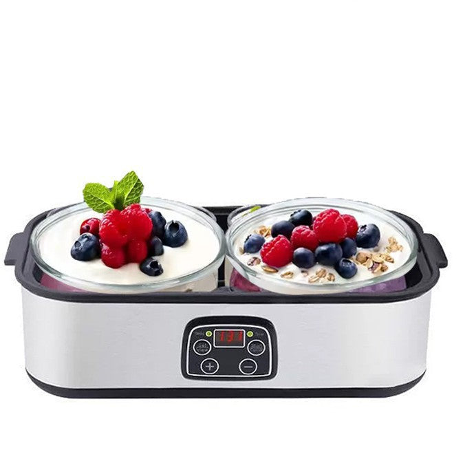 Two Cup Yogurt Maker2L Jam Ice Cream Machine Pudding Breakfast Machine Homemade Yogurt Fermentation Machine YOGURT MAKER