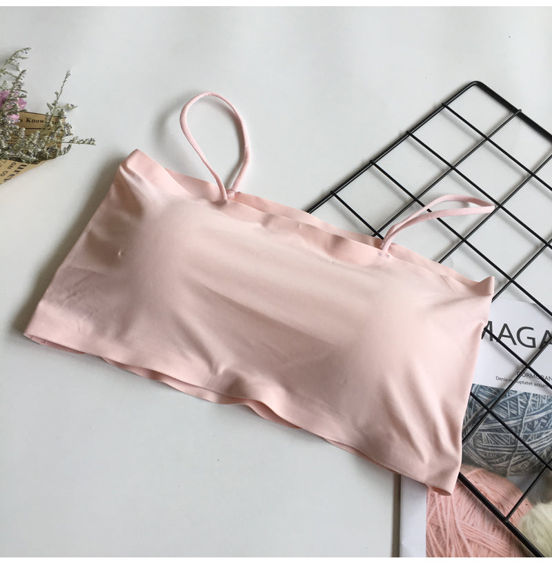 Summer Back Design Small Strapless Vest Women Bra Underwear