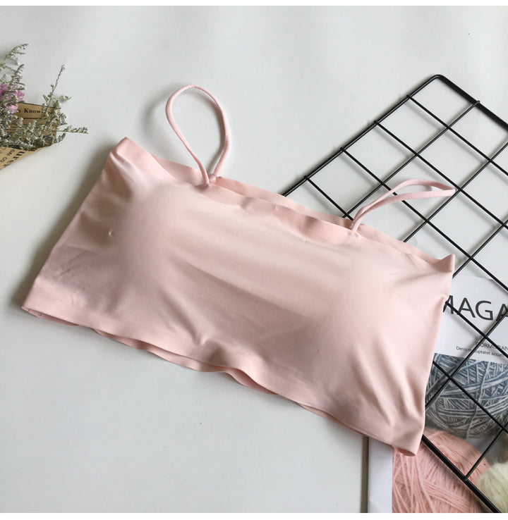 Summer Back Design Small Strapless Vest Women Bra Underwear