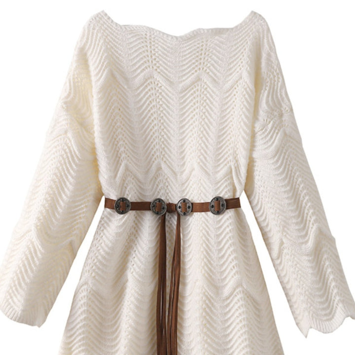 Spring New Sweatermm Waist Slimming Top
