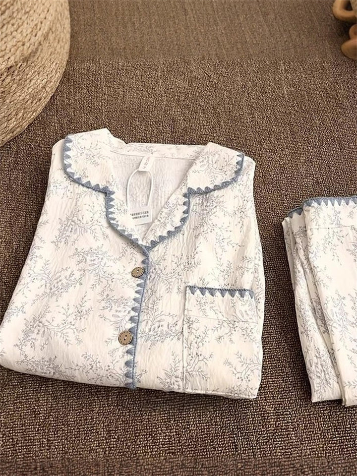 New Cotton Pajamas Women Spring Casual Home