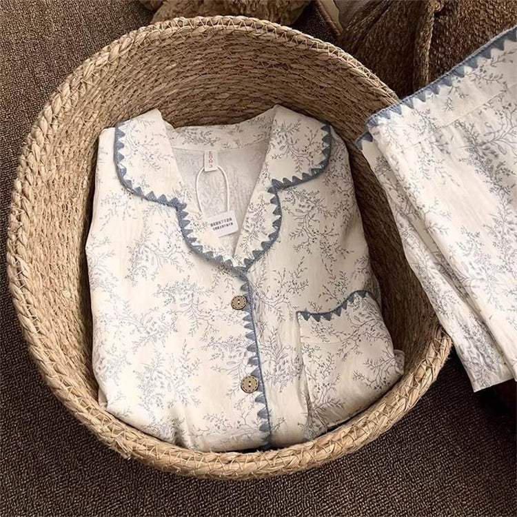 New Cotton Pajamas Women Spring Casual Home
