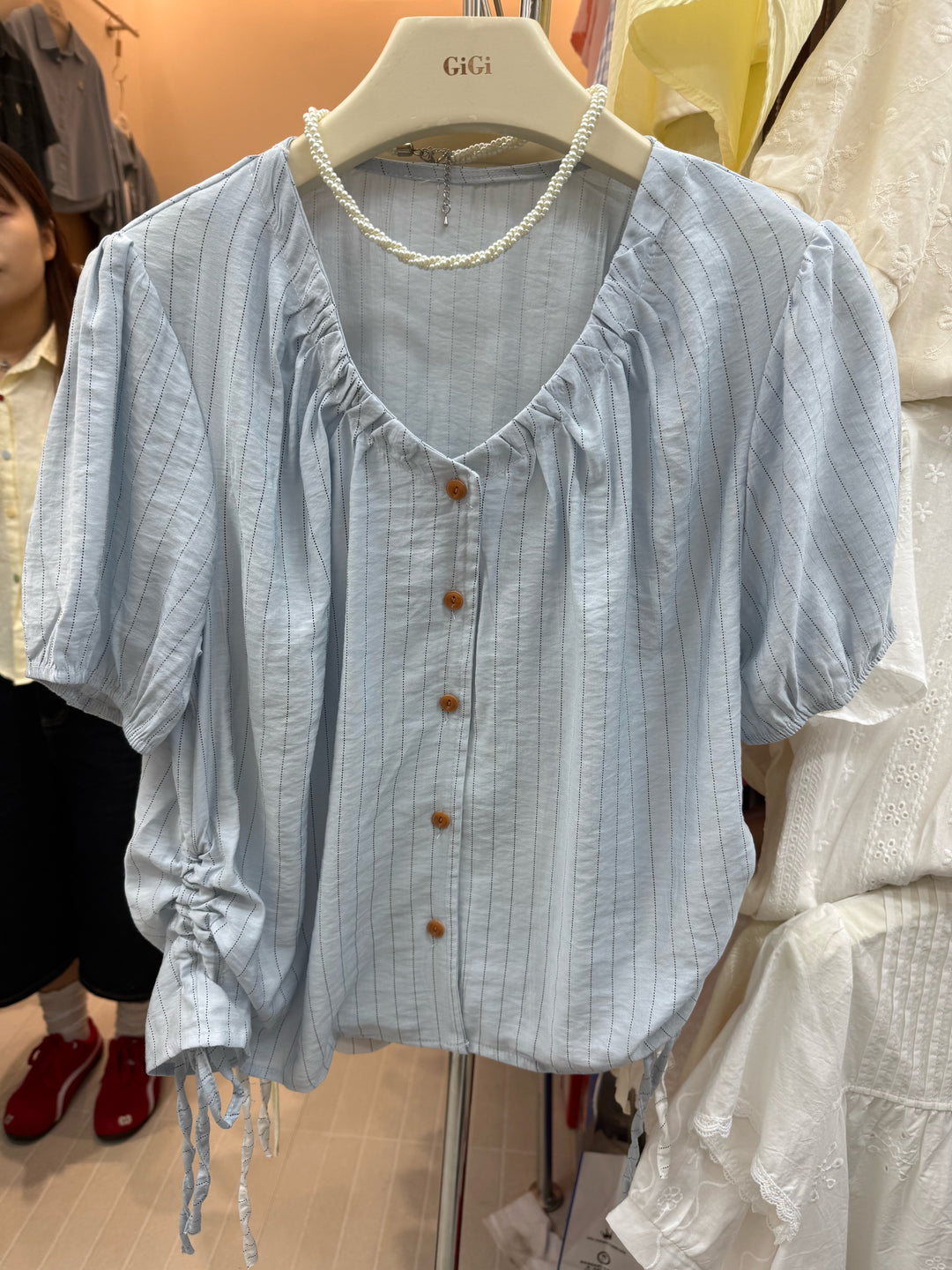 档口上新，夏季新品短袖衬衣，Gigi