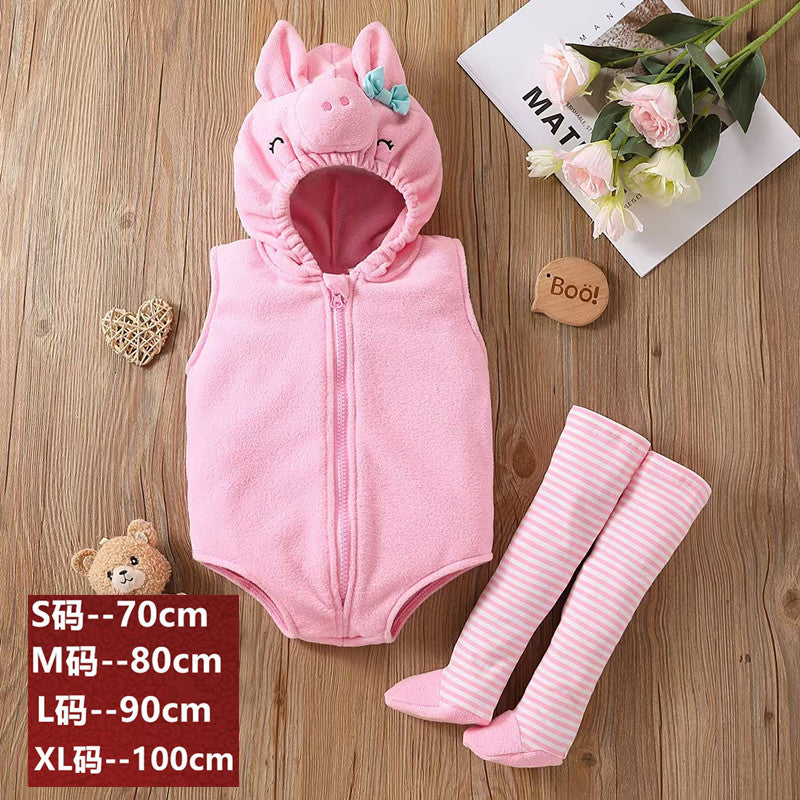 Christmas Halloween Baby Butterfly Costume Strawberry Costume Dress Fruit-Shaped Jumpsuit Performance costume