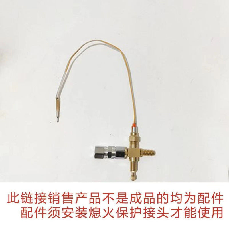 High Flame Stove Commercial Restaurant Use Liquefied Gas Single Burner Concentrated High Flame Stove Medium High Pressure Gas Stove Stir-fry Gas Stove Head