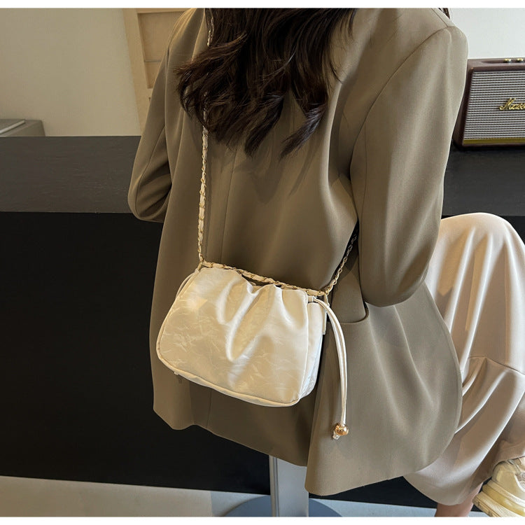 Popular Bags for Women This Year2024New Style Crossbody Bag for Women ins High-end stylish versatile single-shoulder chain bag for women