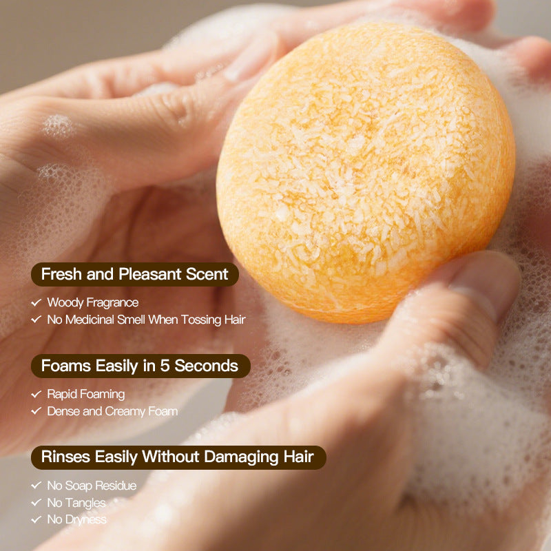 KORMESIC Flower Plant Refreshing Oil Control Shampoo Soap shampoo soap Cross-Border Foreign Trade Factory Wholesale