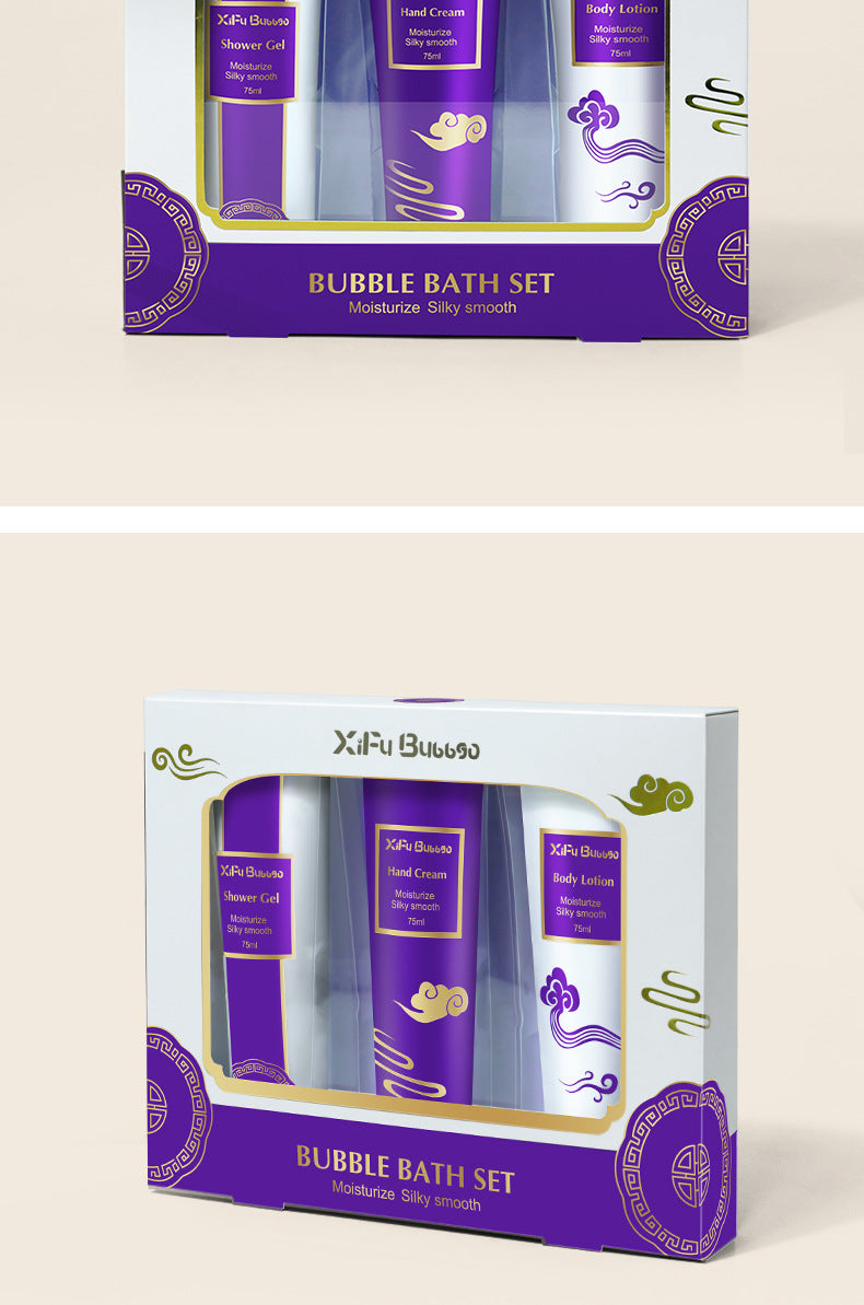 SPA European and American Mother's Day Creative Gift Box Set Birthday Gift Spa Gift Basket Se Wash nursing suite