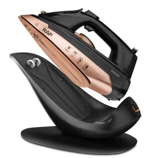 European Standard Cross-Border Steam Iron Portable Ironing Machine Three-Level Temperature Adjustment Pressure-Type High-Power Electric Iron