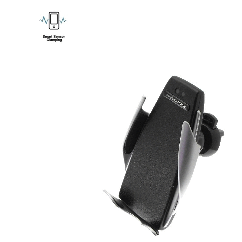 10W S5 Qi Wireless Car Charger – Fast Charging Phone Mount for All Qi-Enabled Devices