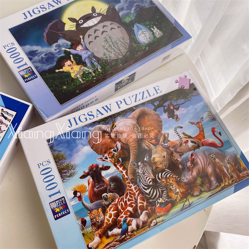 It is said that only20%People can put it together in one go And you? Times Square Puzzle1000Piece0.9kg