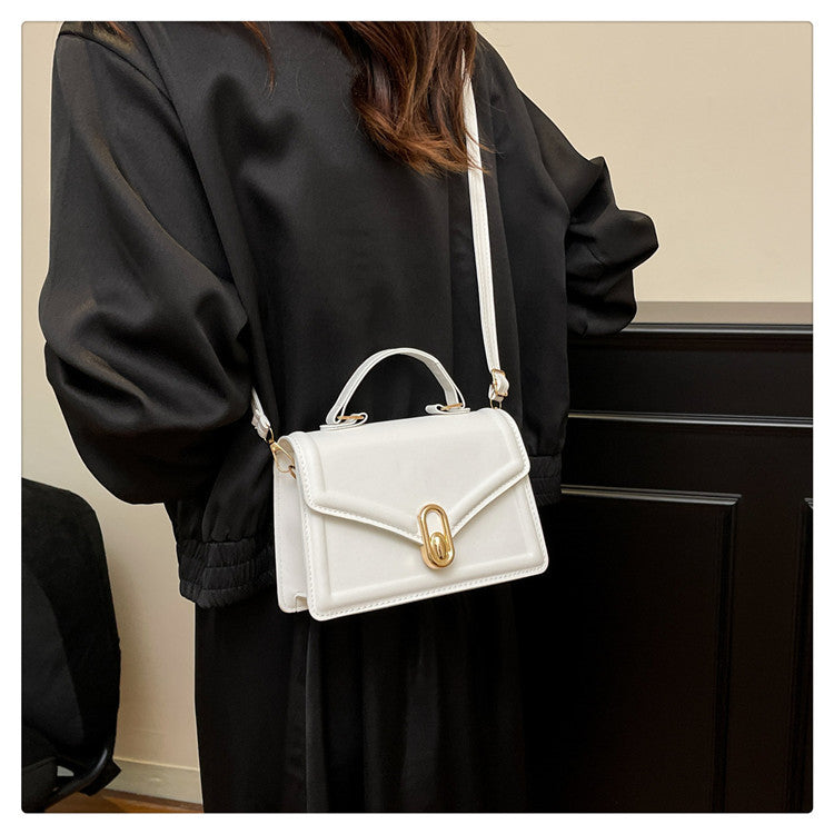 Fashionable and Elegant Small Square Bag2025Summer New Korean Style Niche Casual Commuter Crossbody Bag Trendy Shoulder Bag