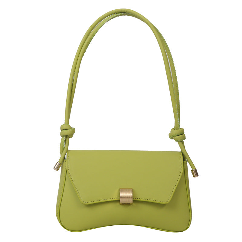 Trendy Women's Shoulder Crossbody Bag Small Square Bag2024Spring new style simple retro hand-held underarm bag