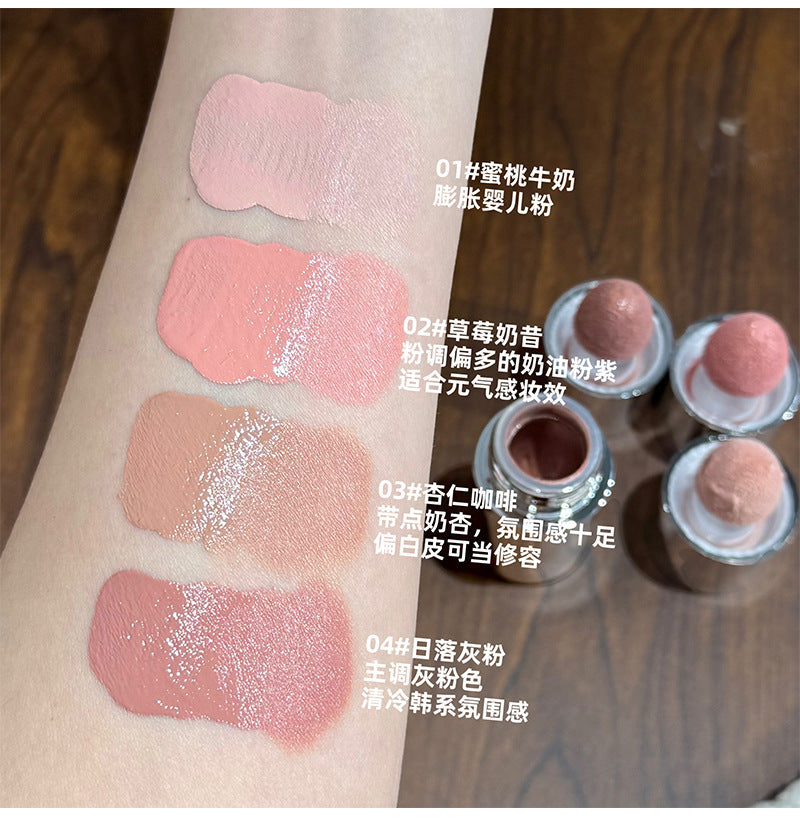 KAKE Velvet Liquid Blush Brightening Natural Korean Style Low Saturation Matte Blush Stick Affordable for Students