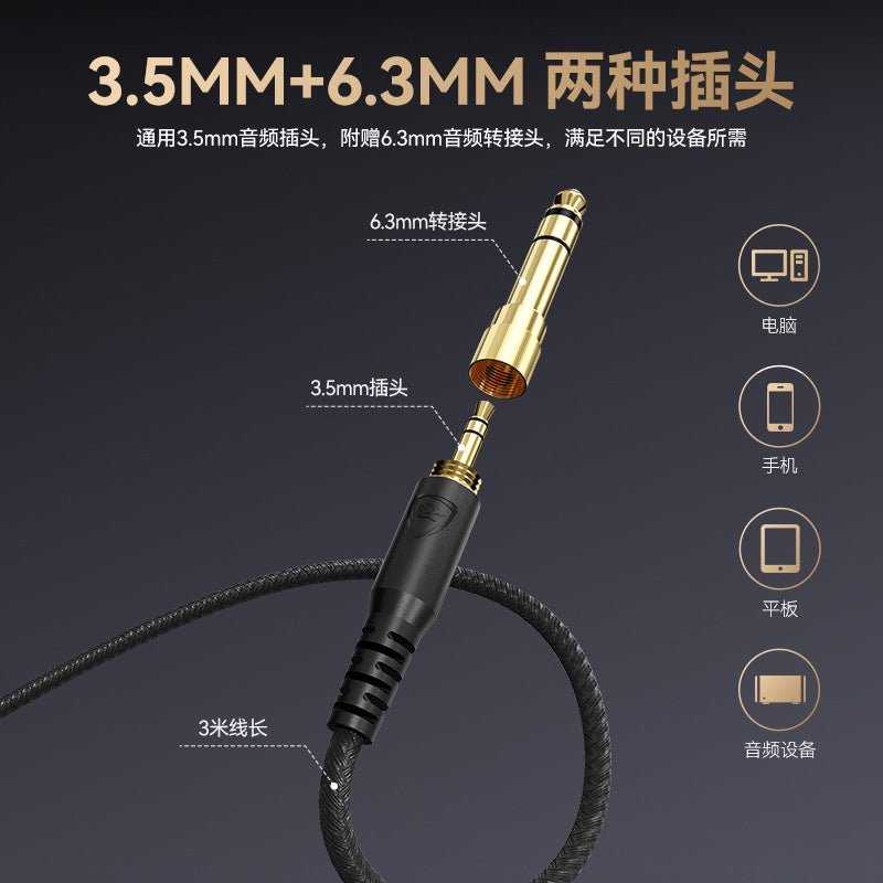 New Wolfhunter Model JT01x Over-Ear Monitoring Headphones Entry-level Movie Music Foldable Private Model Headphones In Stock