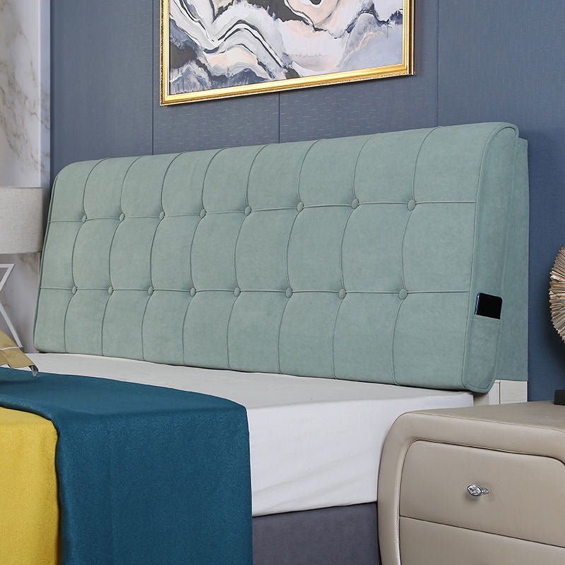 Headboard Cushion Full Cover Cushion Soft Cover Light Luxury Pillow Modern Tatami Simple Self-Adhesive Anti-Collision Head Fixation