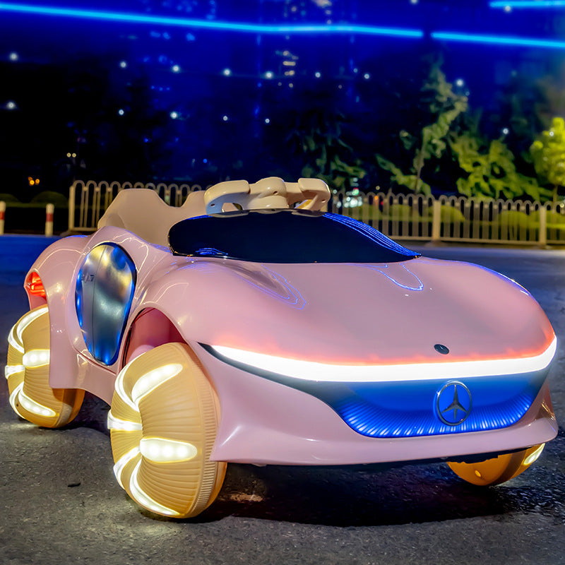 Children's Electric Car Baby Kids Children's Car Baby Boy Girl Remote Control Car Electric Toy Car Can Sit On