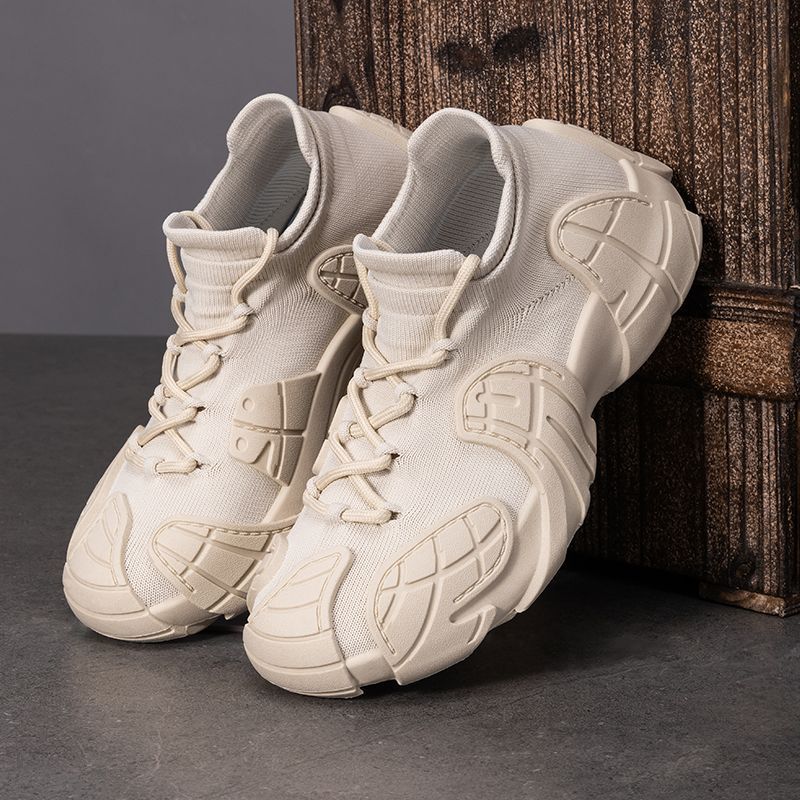 Men's Shoes Summer Breathable Casual Shoes New Cross-border Octopus Thick-soled Shoes Soft-soled Comfortable Sports Shoes Outdoor Hiking