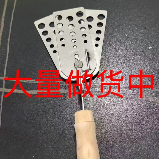 Cross-Border New Products Creative Hot Meat Patty Spatula Creative Hot Meat Patty Spatula One Click Three Transformations
