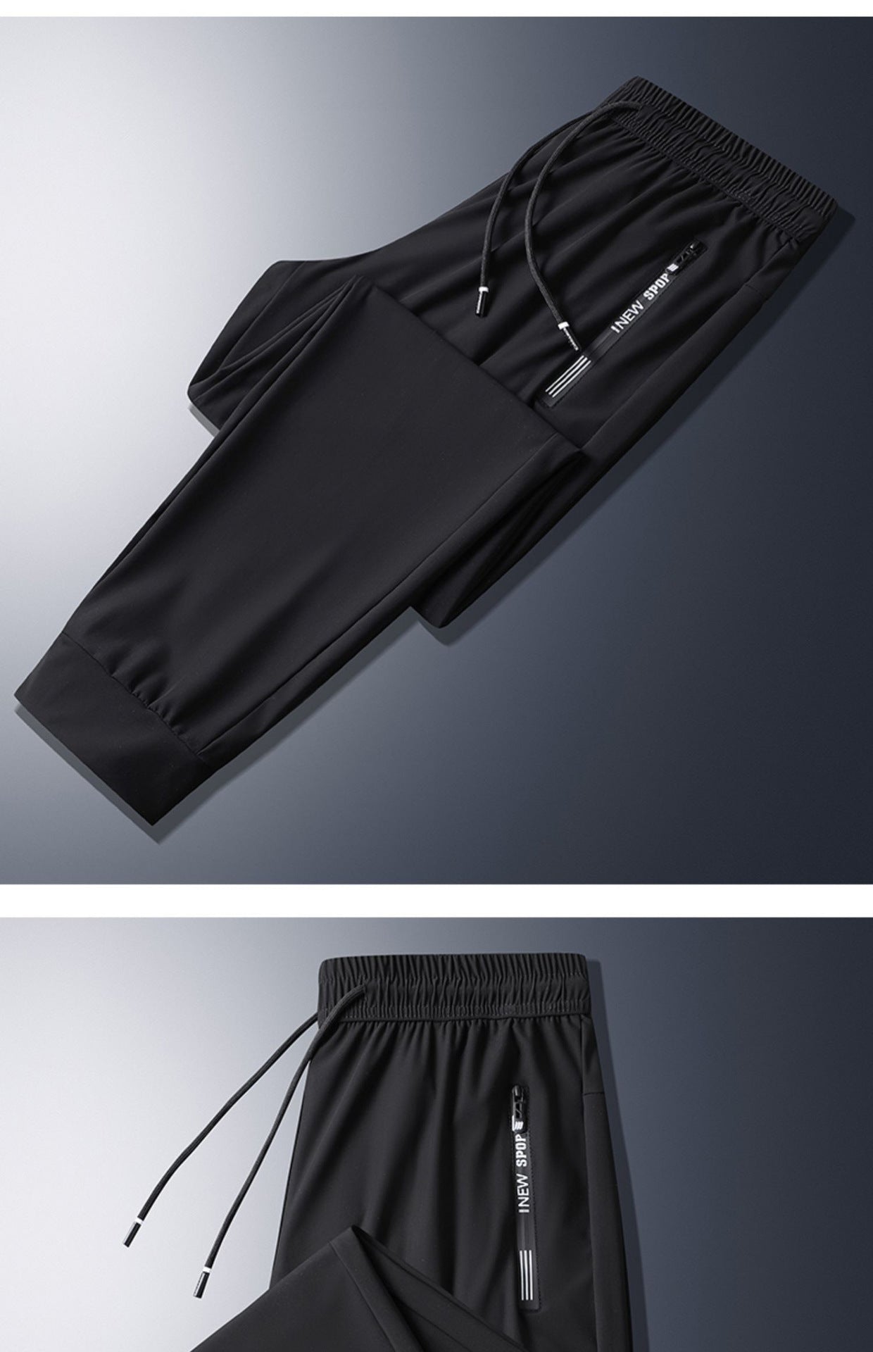 Construction Site Summer Casual Pants Men Workwear Pocket with Zipper Work Pants Men Loose Summer Wear-Resistant Labor Protection Worker