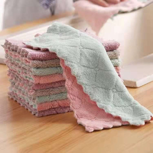 Coral fleece cloth
