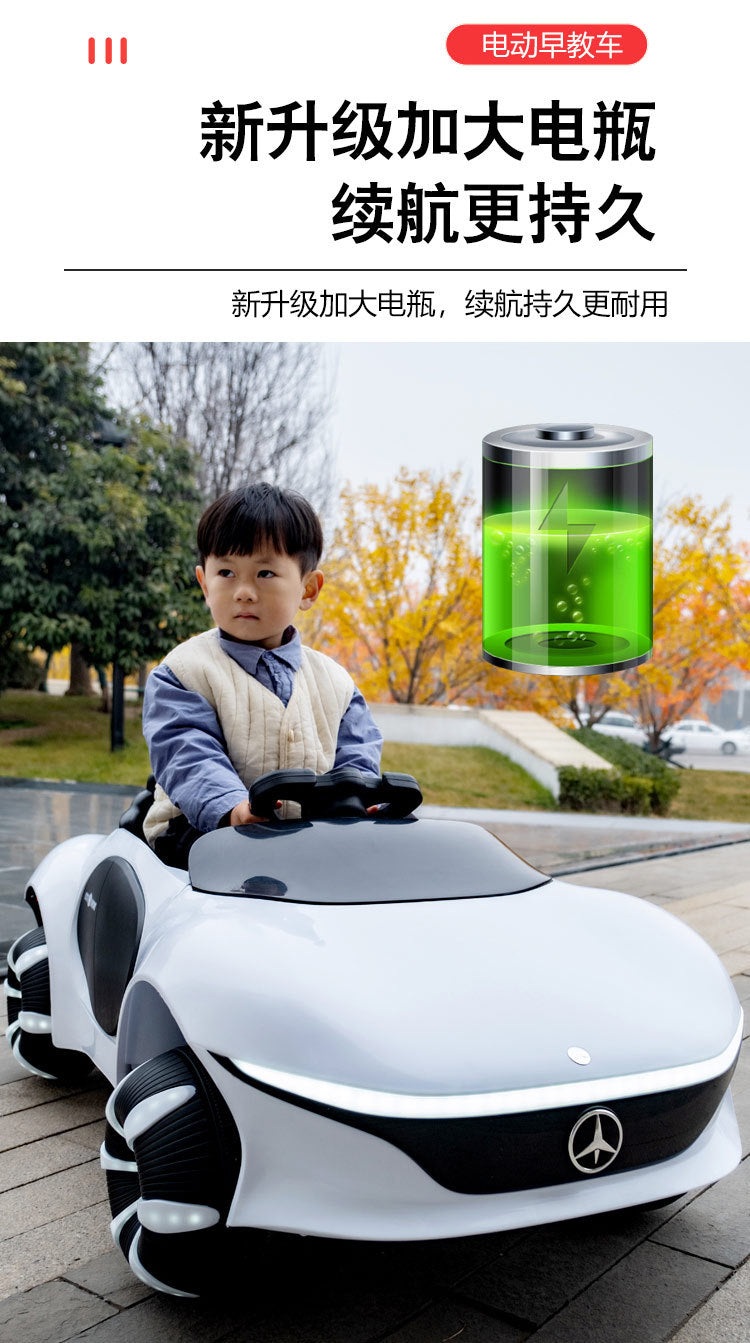 Children's Electric Car Baby Kids Children's Car Baby Boy Girl Remote Control Car Electric Toy Car Can Sit On