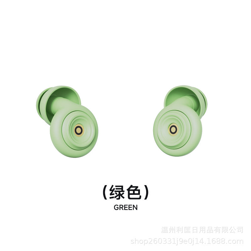 New Product Filter Silicone Noise Reduction Soundproof Earplugs Adult Student Immersive Self-study Sleep Anti-noise Mute Artifact