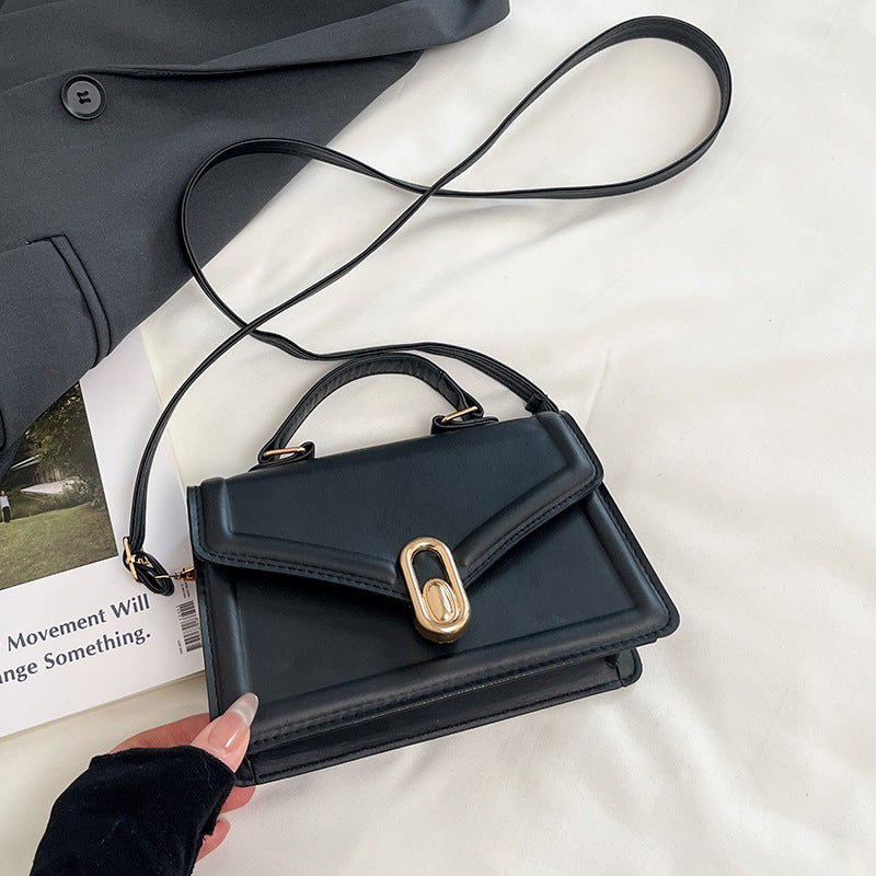 Fashionable and Elegant Small Square Bag2025Summer New Korean Style Niche Casual Commuter Crossbody Bag Trendy Shoulder Bag
