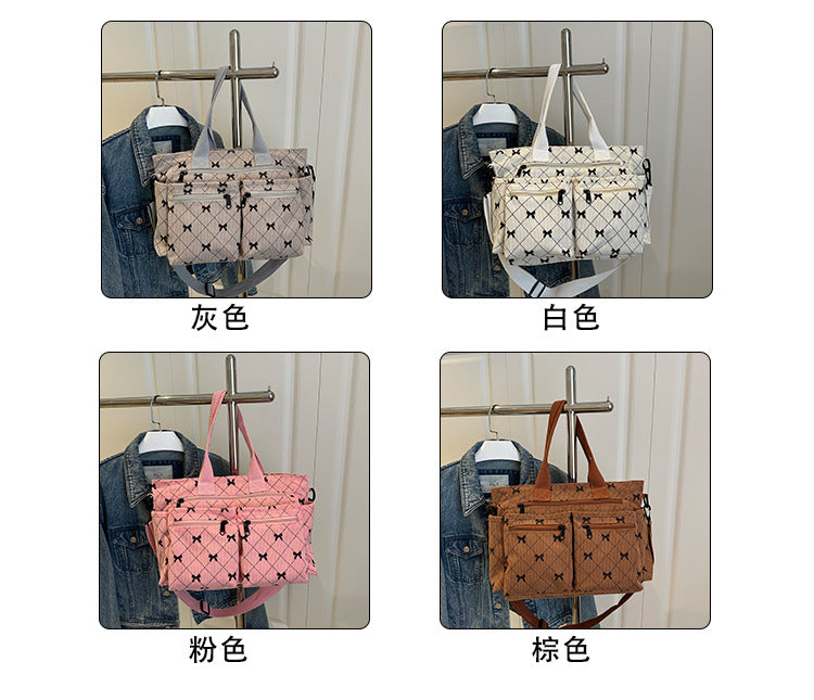 2025Summer New Simple Fashion Underarm Tote Bag This Year's Trendy Retro Commuter Shoulder Bag for Women