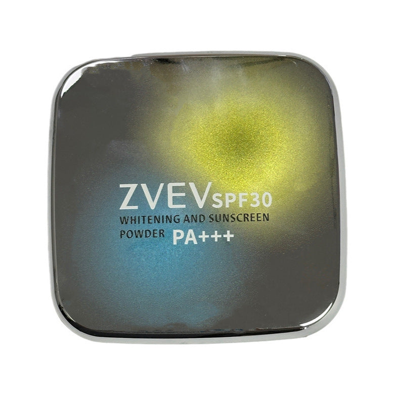 ZVEV Whitening Sunscreen Setting Powder Soft Focus Oil Control Blurring Loose Powder Concealer Brightening Skin Tone for Oily Skin Z172