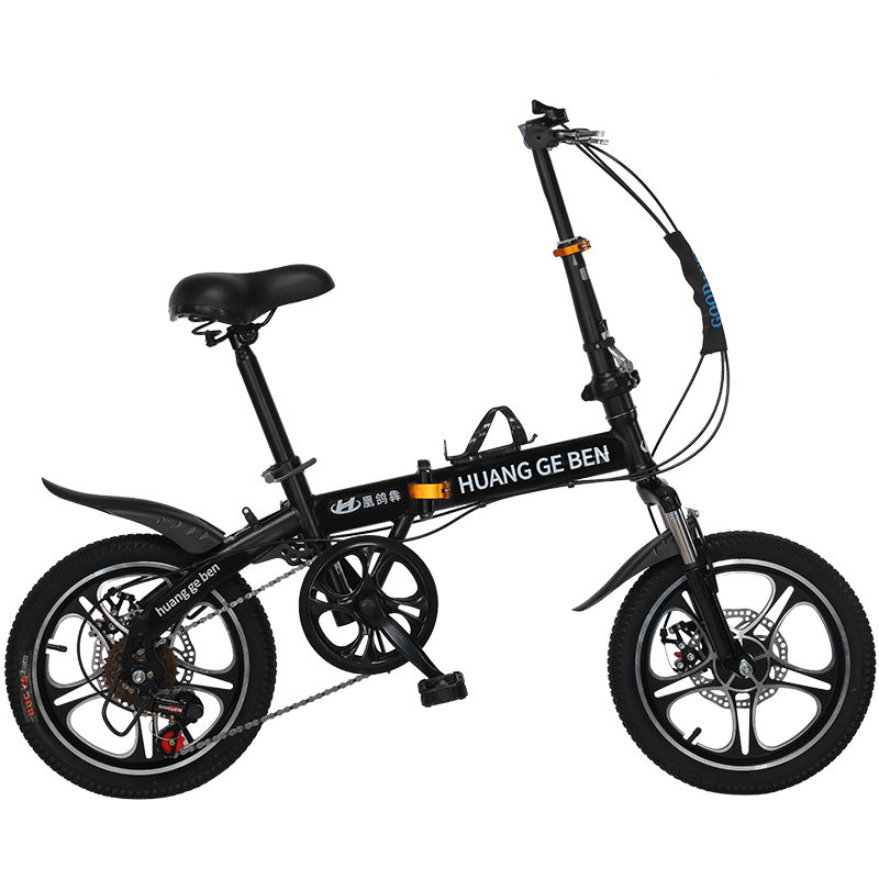 Wholesale folding bicycles20Adult Size Gift Speed Adjustable Student Bicycle Unisex Ultra-light Small Pedal